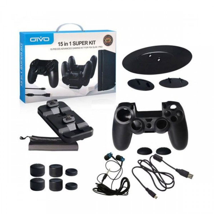 OIVO 15 in 1 Super Kit for PS4 